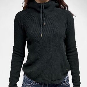 Ralph Lauren Charcoal Cowl Neck Sweater